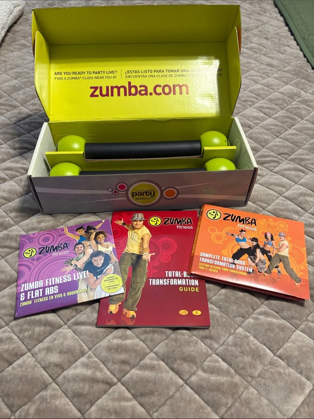 Zumba Fitness Orange & Purple 'Join The Party' Gift Box